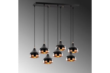 Taklampe Soodn Svart / Kobber - Svart - Belysning - Innendørsbelysning & Lamper - Taklampe - Kjøkkenlampe & taklampe kjøkken