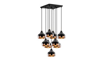 Taklampe Soodn Svart / Kobber - Svart - Belysning - Innendørsbelysning & Lamper - Taklampe - Kjøkkenlampe & taklampe kjøkken