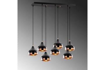Taklampe Soodn Svart / Kobber - Svart - Belysning - Innendørsbelysning & Lamper - Taklampe - Kjøkkenlampe & taklampe kjøkken