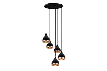 Taklampe Soodne Svart / Kobber - Kobber/Svart - Belysning - Innendørsbelysning & Lamper - Taklampe - Kjøkkenlampe & taklampe kjøkken