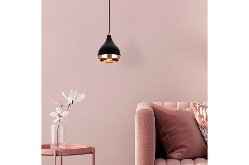 Taklampe Soodne Svart / Kobber - Kobber/Svart - Belysning - Innendørsbelysning & Lamper - Taklampe - Kjøkkenlampe & taklampe kjøkken