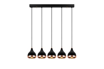 Taklampe Soodne Svart / Kobber - Kobber/Svart - Belysning - Innendørsbelysning & Lamper - Taklampe - Kjøkkenlampe & taklampe kjøkken