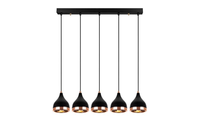 Taklampe Soodne Svart / Kobber - Kobber/Svart - Belysning - Innendørsbelysning & Lamper - Taklampe - Kjøkkenlampe & taklampe kjøkken