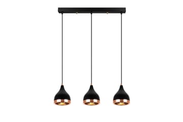 Taklampe Soodne Svart / Kobber - Kobber/Svart - Belysning - Innendørsbelysning & Lamper - Taklampe - Kjøkkenlampe & taklampe kjøkken