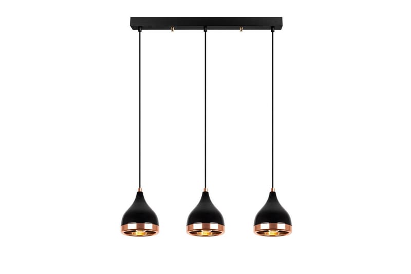 Taklampe Soodne Svart / Kobber - Kobber/Svart - Belysning - Innendørsbelysning & Lamper - Taklampe - Kjøkkenlampe & taklampe kjøkken