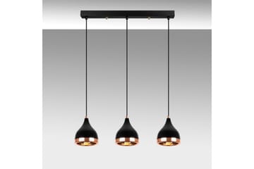 Taklampe Soodne Svart / Kobber - Kobber/Svart - Belysning - Innendørsbelysning & Lamper - Taklampe - Kjøkkenlampe & taklampe kjøkken