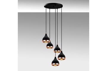 Taklampe Soodne Svart / Kobber - Kobber/Svart - Belysning - Innendørsbelysning & Lamper - Taklampe - Kjøkkenlampe & taklampe kjøkken