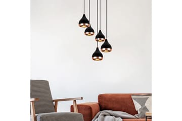 Taklampe Soodne Svart / Kobber - Kobber/Svart - Belysning - Innendørsbelysning & Lamper - Taklampe - Kjøkkenlampe & taklampe kjøkken