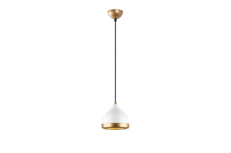Taklampe Soodni Hvit / Gull - Hvit / Gull - Belysning - Innendørsbelysning & Lamper - Taklampe - Kjøkkenlampe & taklampe kjøkken