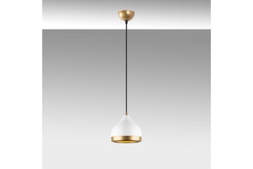 Taklampe Soodni Hvit / Gull - Hvit / Gull - Belysning - Innendørsbelysning & Lamper - Taklampe - Kjøkkenlampe & taklampe kjøkken