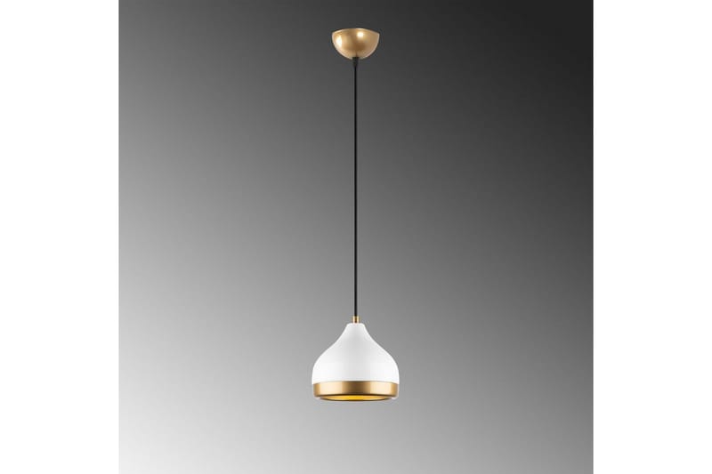 Taklampe Soodni Hvit / Gull - Hvit / Gull - Belysning - Innendørsbelysning & Lamper - Taklampe - Kjøkkenlampe & taklampe kjøkken