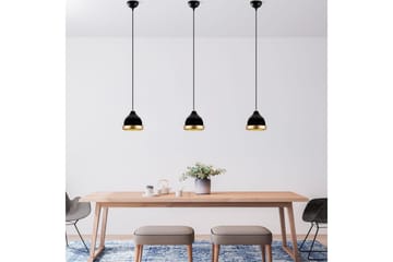 Taklampe Soodni Svart - Svart - Belysning - Innendørsbelysning & Lamper - Taklampe - Kjøkkenlampe & taklampe kjøkken