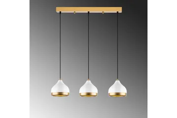 Taklampe Soodni Tre Horisont Hvit - Hvit - Belysning - Innendørsbelysning & Lamper - Taklampe - Kjøkkenlampe & taklampe kjøkken