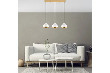 Taklampe Soodni Tre Horisont Hvit - Hvit - Belysning - Innendørsbelysning & Lamper - Taklampe - Kjøkkenlampe & taklampe kjøkken