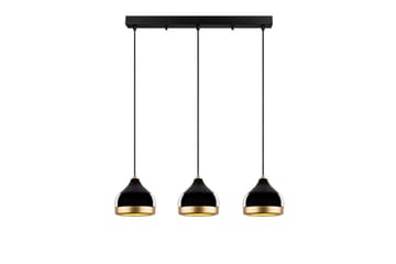 Taklampe Soodni Tre Horisont Svart