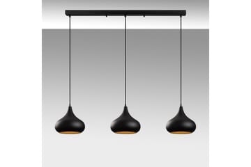 Taklampe Sorna Svart - Svart - Belysning - Innendørsbelysning & Lamper - Taklampe - Kjøkkenlampe & taklampe kjøkken