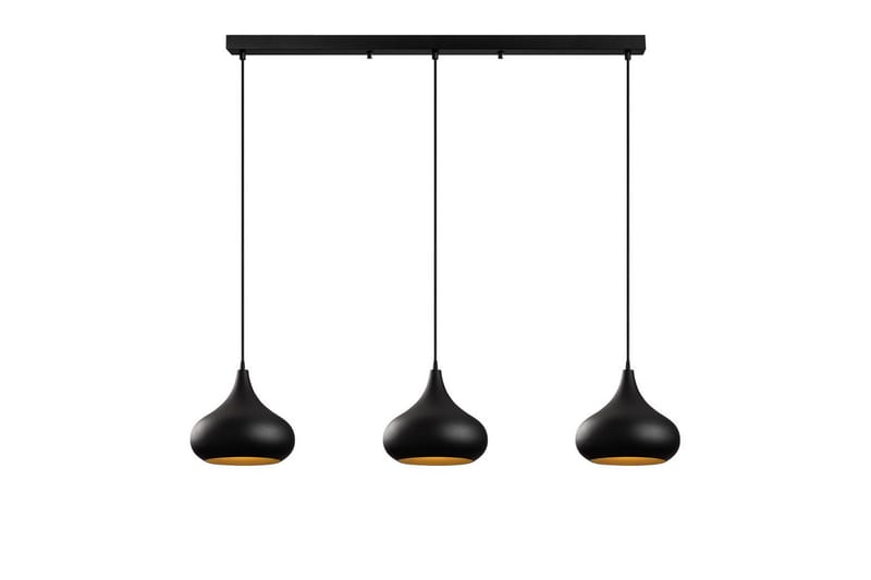 Taklampe Sorna Svart - Svart - Belysning - Innendørsbelysning & Lamper - Taklampe - Kjøkkenlampe & taklampe kjøkken