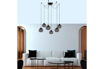 Taklampe Sourab Brilo Svart - Svart - Belysning - Innendørsbelysning & Lamper - Taklampe - Kjøkkenlampe & taklampe kjøkken