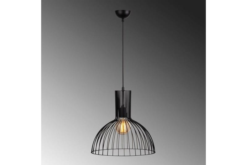 Taklampe Sourab Lysende Svart - Svart - Belysning - Innendørsbelysning & Lamper - Taklampe - Kjøkkenlampe & taklampe kjøkken