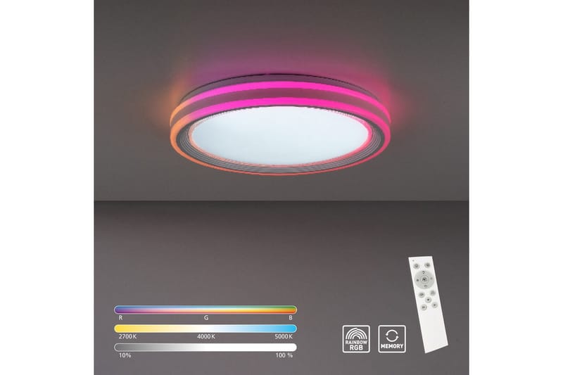 Taklampe Spheric - 48,5x8,5x48,5 cm - Belysning - Innendørsbelysning & Lamper - Taklampe - Takplafond