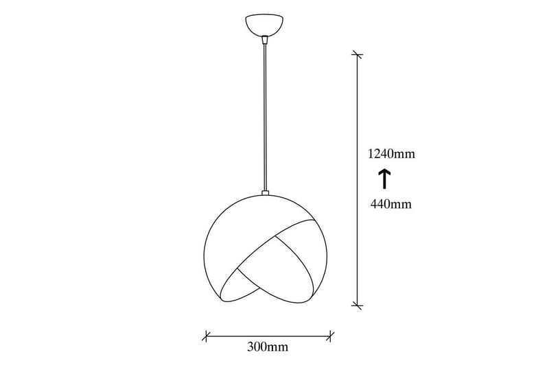 Taklampe Starhaven Svart / Vintage - Svart - Belysning - Innendørsbelysning & Lamper - Taklampe - Kjøkkenlampe & taklampe kjøkken