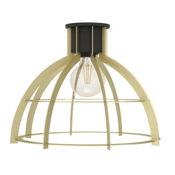 Taklampe Stillington - Svart/Gull - Belysning - Innendørsbelysning & Lamper - Taklampe - Takplafond