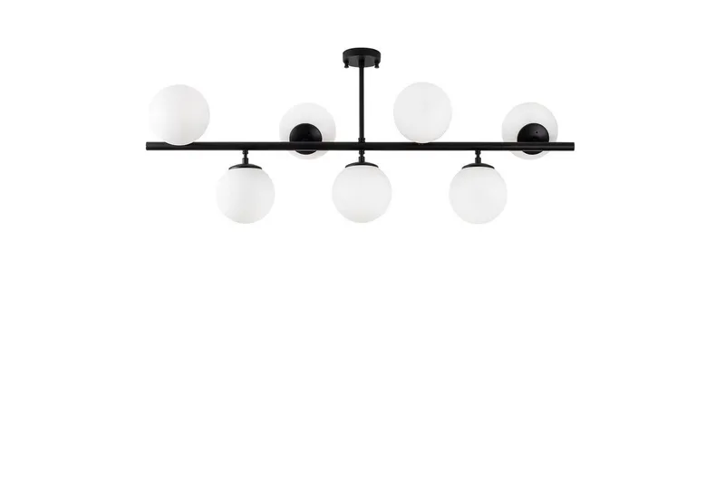 Taklampe Subin Flat Svart / Hvit, Svart / Hvit