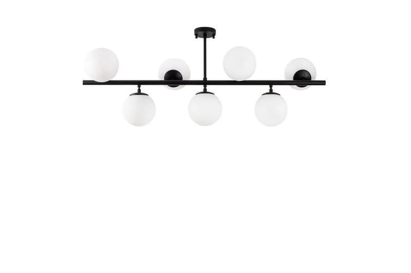 Taklampe Subin Flat Svart / Hvit, Svart / Hvit