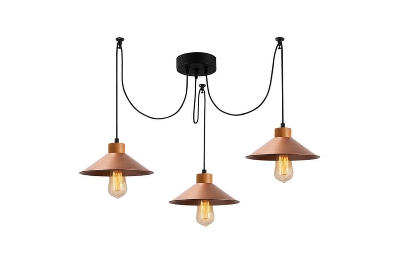 Taklampe Sudalwani Kobber - Kobber - Belysning - Innendørsbelysning & Lamper - Taklampe - Kjøkkenlampe & taklampe kjøkken
