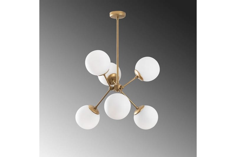 Taklampe Sudasalle Annen Gull / Hvit - Gull/Hvit - Belysning - Innendørsbelysning & Lamper - Taklampe - Kjøkkenlampe & taklampe kjøkken