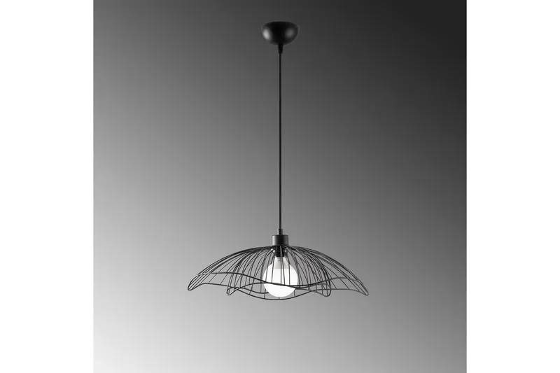 Taklampe Sudaskey Svart - Svart - Belysning - Innendørsbelysning & Lamper - Taklampe - Kjøkkenlampe & taklampe kjøkken