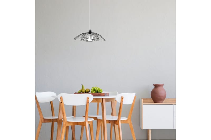 Taklampe Sudaskey Svart - Svart - Belysning - Innendørsbelysning & Lamper - Taklampe - Kjøkkenlampe & taklampe kjøkken