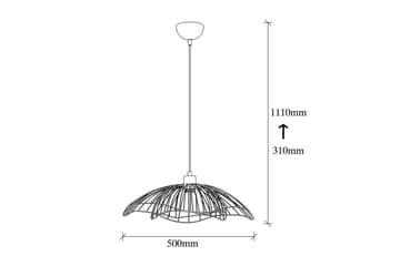 Taklampe Sudaskey Vintage - Vintage - Belysning - Innendørsbelysning & Lamper - Taklampe - Kjøkkenlampe & taklampe kjøkken