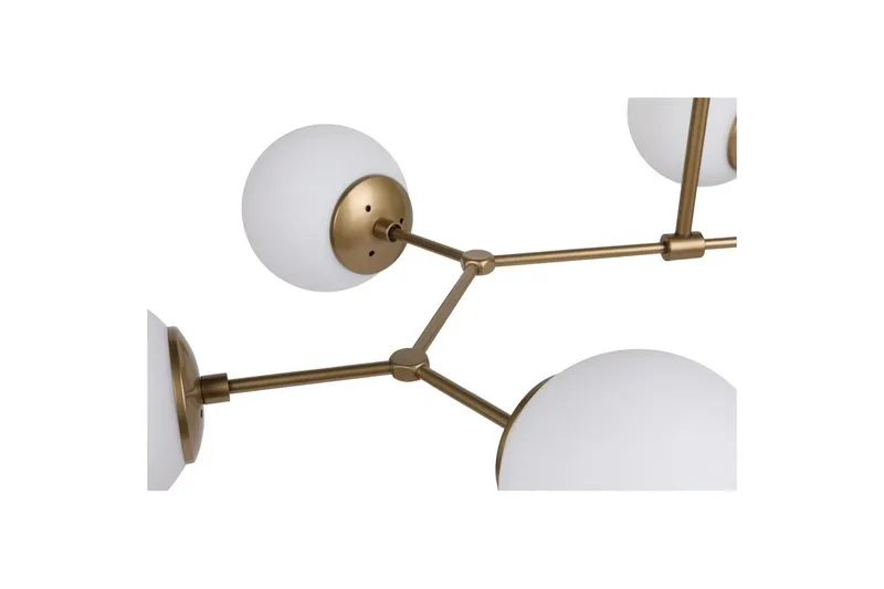 Taklampe Sudatoor Fibran Gul / Hvit - Gul / Hvit - Belysning - Innendørsbelysning & Lamper - Taklampe - Kjøkkenlampe & taklampe kjøkken