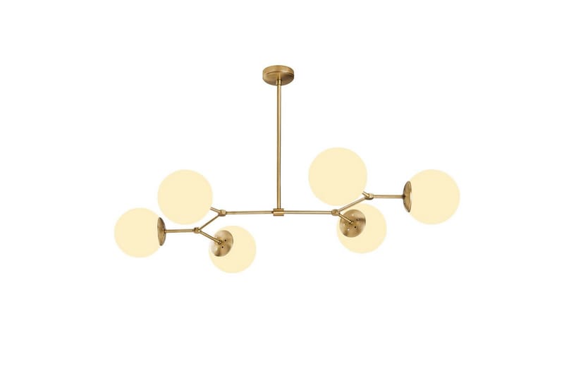 Taklampe Sudatoor Fibran Gul / Hvit - Gul / Hvit - Belysning - Innendørsbelysning & Lamper - Taklampe - Kjøkkenlampe & taklampe kjøkken