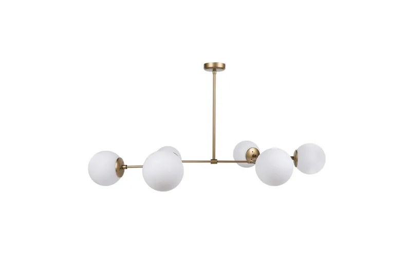 Taklampe Sudatoor Fibran Gul / Hvit - Gul / Hvit - Belysning - Innendørsbelysning & Lamper - Taklampe - Kjøkkenlampe & taklampe kjøkken