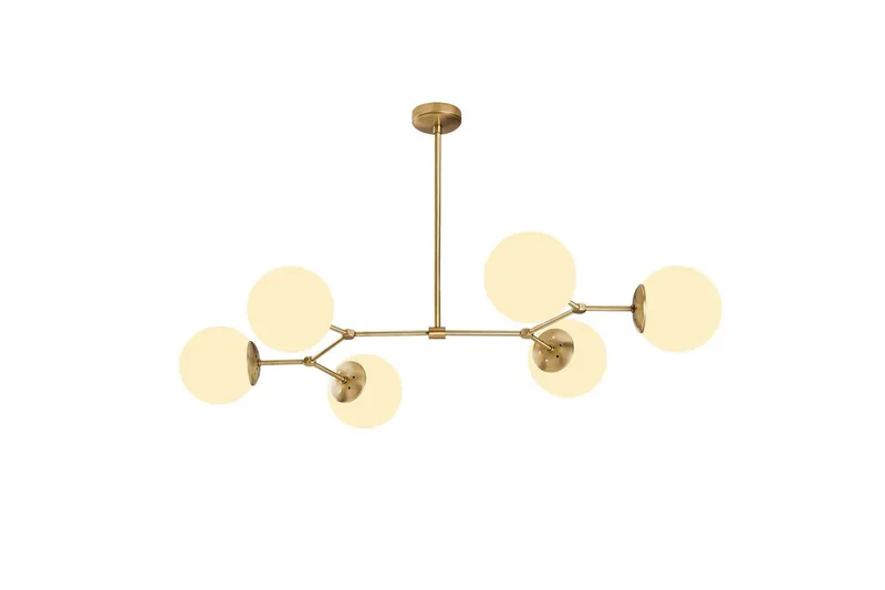 Taklampe Sudatoor Fibran Gul / Hvit, Gul / Hvit