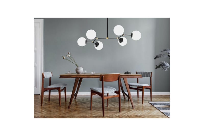 Taklampe Sudatoor Fibran Svart / Hvit - Svart / Hvit - Belysning - Innendørsbelysning & Lamper - Taklampe - Kjøkkenlampe & taklampe kjøkken