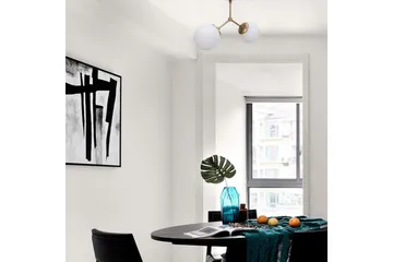 Taklampe Sudatoor Gul / Hvit - Gul / Hvit - Belysning - Innendørsbelysning & Lamper - Taklampe - Takplafond