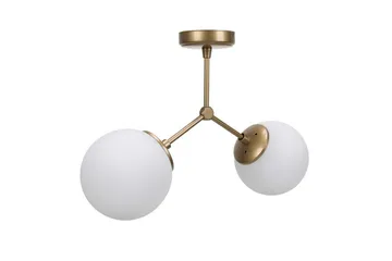 Taklampe Sudatoor Gul / Hvit - Gul / Hvit - Belysning - Innendørsbelysning & Lamper - Taklampe - Takplafond