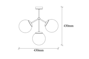 Taklampe Sudatoor Nexis Gjennomsiktig - Gjennomsiktig - Belysning - Innendørsbelysning & Lamper - Taklampe - Kjøkkenlampe & taklampe kjøkken