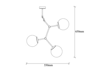 Taklampe Sudatoor Nexis Hvit - Hvit - Belysning - Innendørsbelysning & Lamper - Taklampe - Kjøkkenlampe & taklampe kjøkken