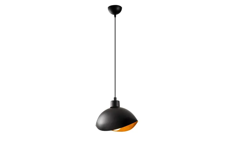 Taklampe Sugana Aesthetics Svart, Svart