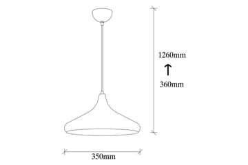 Taklampe Suna Svart - Svart - Belysning - Innendørsbelysning & Lamper - Taklampe - Kjøkkenlampe & taklampe kjøkken