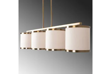 Taklampe Talra Vintage Horisontal - Gull - Belysning - Innendørsbelysning & Lamper - Taklampe - Kjøkkenlampe & taklampe kjøkken