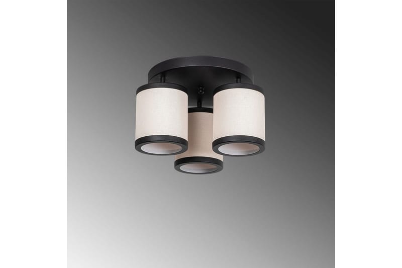 Taklampe Talrayo Svart / Hvit - Svart / Hvit - Belysning - Innendørsbelysning & Lamper - Taklampe - Takplafond