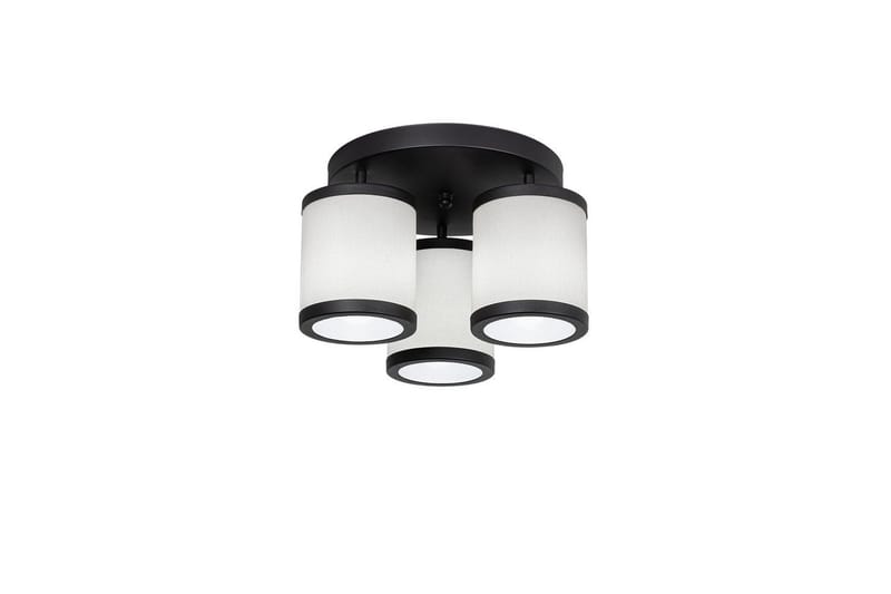Taklampe Talrayo Svart / Hvit - Svart / Hvit - Belysning - Innendørsbelysning & Lamper - Taklampe - Takplafond