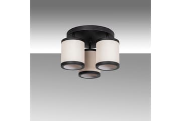 Taklampe Talrayo Svart / Hvit - Svart / Hvit - Belysning - Innendørsbelysning & Lamper - Taklampe - Takplafond