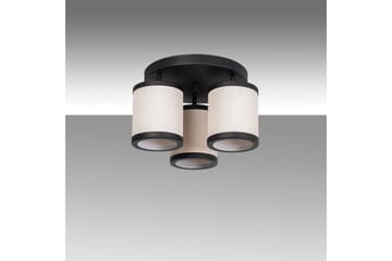 Taklampe Talrayo Svart / Hvit - Svart / Hvit - Belysning - Innendørsbelysning & Lamper - Taklampe - Takplafond