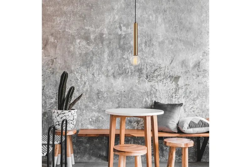 Taklampe Tembra Vintage - Gull - Belysning - Innendørsbelysning & Lamper - Taklampe - Kjøkkenlampe & taklampe kjøkken